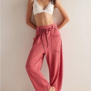 Free People FP Intimatley Barrel Lounge Pants NEW